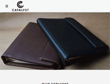 Tablet Screenshot of catalystadv.com